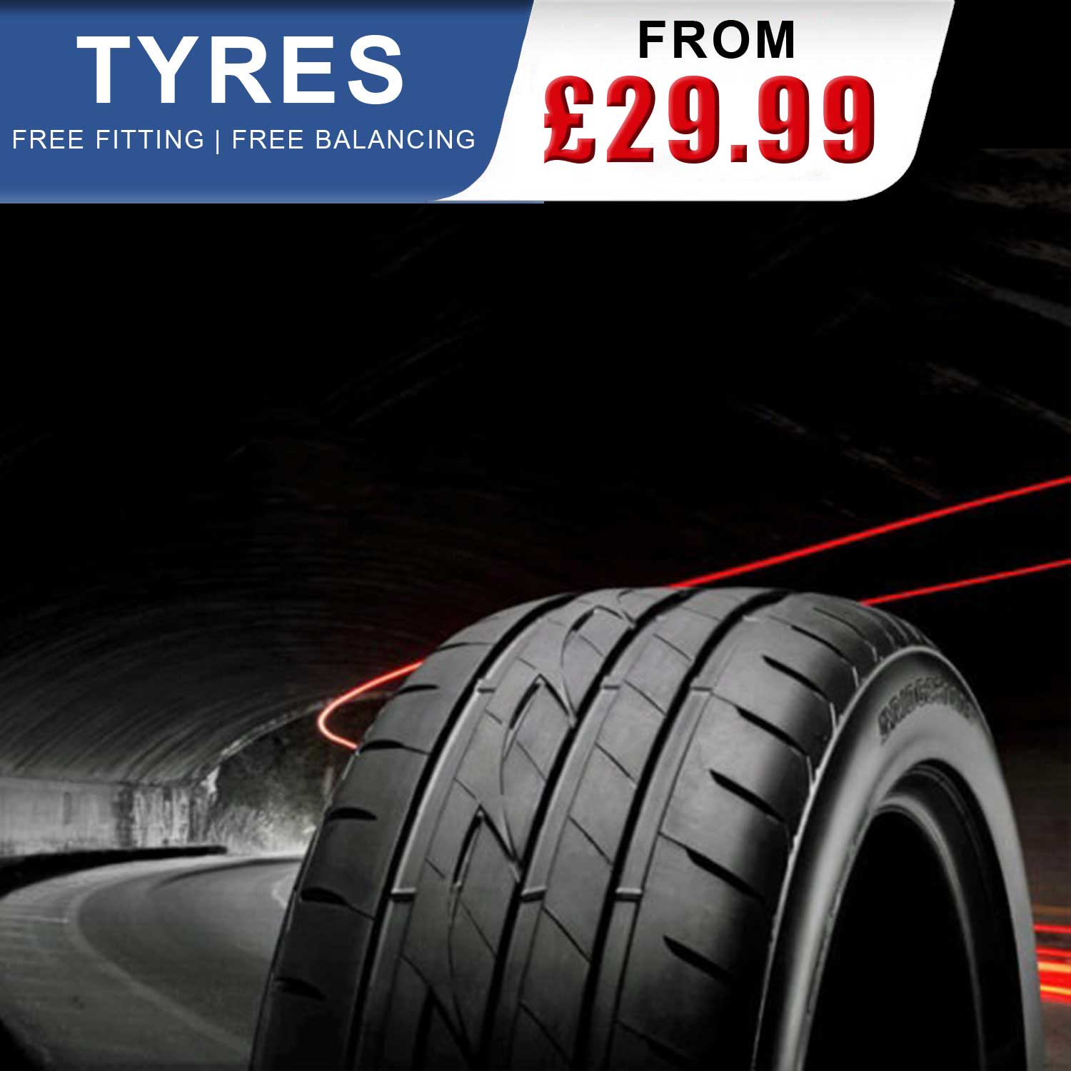 New Tyres - Buy Car & Vans Tyres - Save Up To £120 on New Tyres